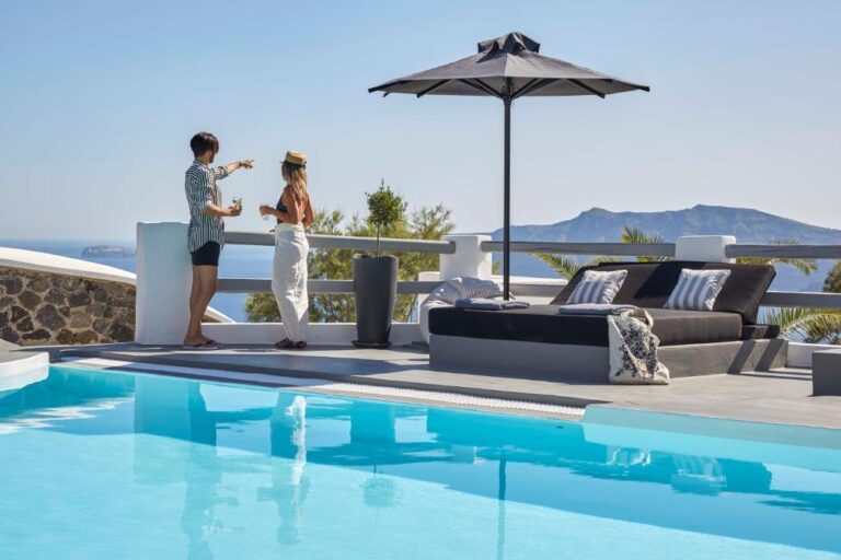 Mr. and Mrs. White Santorini