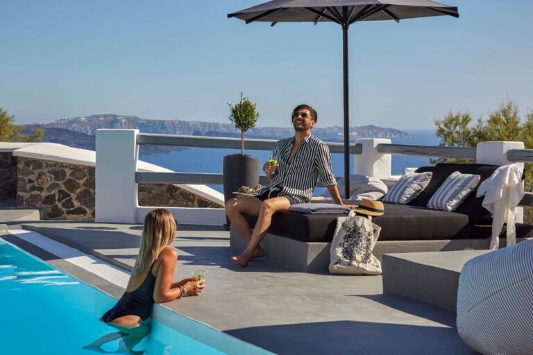 Mr. and Mrs. White Santorini
